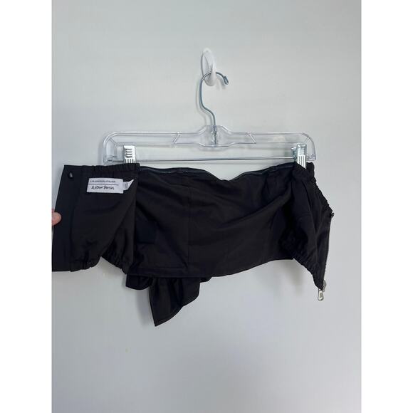 & Other Stories Black Strapless Ruffle Top Women US 6 One Shoulder Partywear‎ - Picture 8 of 8